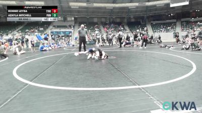 60 lbs Rr Rnd 1 - Ronnie Leyba, TTWC Blue vs Azayla Mitchell, Prime Wrestling