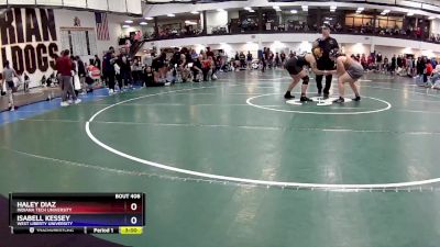 160B Cons. Round 2 - Isabell Kessey, West Liberty University vs Haley Diaz, Indiana Tech University