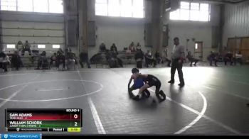 76 lbs Round 4 (6 Team) - Sam Adams, Team Ohio vs William Schork, Junior Terps Xtreme