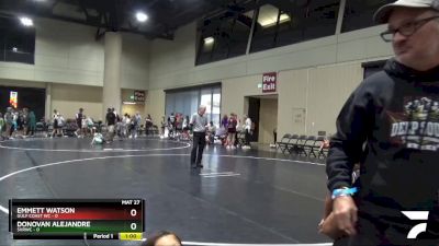 40 lbs 2nd Wrestleback (16 Team) - Emmett Watson, Gulf Coast WC vs Donovan Alejandre, SVRWC