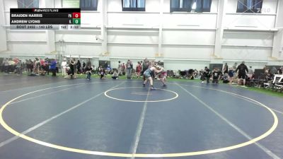 140 lbs Final - Braiden Harris, PA vs Andrew Lyons, IL