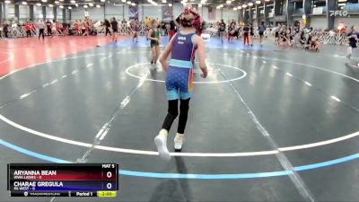 50 lbs Rd# 3- 11:30am Friday - Charae Gregula, PA WEST vs Aryanna Bean, Iowa Ladies