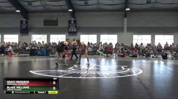 184 lbs Quarterfinal - Blake Williams, Adrian College vs Adam Medeiros, Heidelberg University