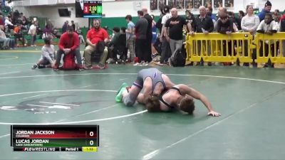 165 lbs Champ. Round 2 - Jordan Jackson, Colerain vs Lucas Jordan, Lake (uniontown)