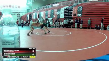 106 lbs Quarterfinal - Bodey Gibbs, Columbia vs Henry Craiglow, Archbishop Alter