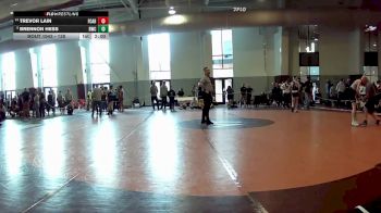 138 lbs Quarterfinal - Brennon Hess, Richlands Wrestling Club vs Trevor Lain, FCA Hurricanes