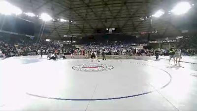 163 lbs Cons. Round 1 - Stephen Kruger, Thurston County Wrestling Club vs Tyler Langford, Unattached