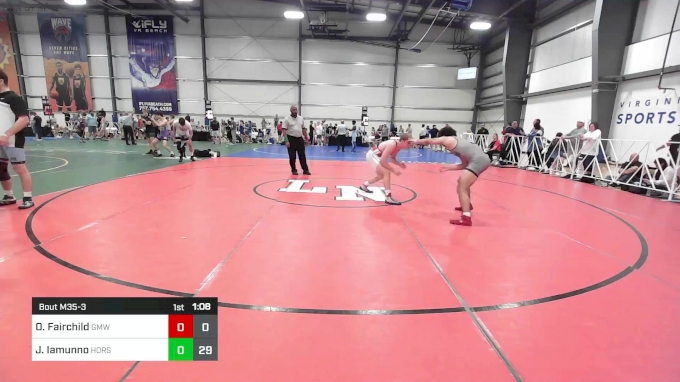 152 lbs Rr Rnd 3 - Oliver Fairchild, Gold Medal WC vs Joey Iamunno ...