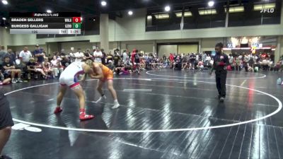 126 lbs Round 5 (6 Team) - Braden Sellers, WALA vs Burgess Galligan, Ground Zero WC