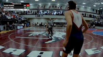 138 lbs Semis & 3rd Wb (16 Team) - Blake Faunce, Mt. Pisgah Christian School vs Dallon Lowe, Brantley County HS