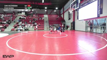 144 lbs Cons. Round 2 - Ryan Olvera, PONCA CITY vs Luke Golowenski, TUTTLE