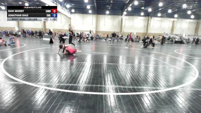 132 lbs Round Of 16 - Davi Moret, Cowboy Wrestling Club vs Jonathan Diaz, Eagle Wrestling Club