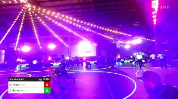 69 lbs Consi Of 8 #1 - Gabe Fagan, Valley Bad Boys vs Zane Gomez, Mile High WC