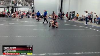 165 lbs Round 6 (8 Team) - Nolan Reinert, Gettysburg vs Luka Zakaidze, BTS
