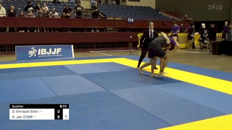 Derin Enrique Soto vs Anthony Jay O'Dell 2024 Pan IBJJF Jiu-Jitsu No-Gi Championship
