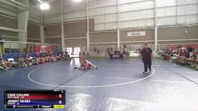 113 lbs Quarters & 1st Wb (16 Team) - Cade Collins, New Jersey vs Jeredy Nilges, Kansas