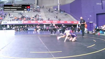 103 lbs Quarters & 1st Wb (16 Team) - Genesis Ramirez, Aurora vs Joycedeliz Rodriguez Santia, Elmira College