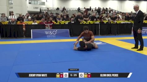 Glenn Oneil Pierce vs Jeremy Ryan Waite 2025 World IBJJF Jiu-Jitsu No-Gi Championship