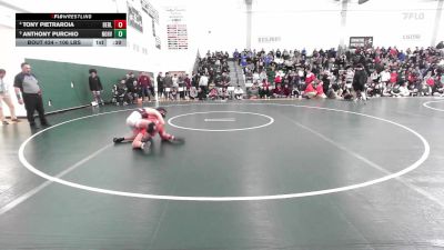 106 lbs 3rd Place - Tony Pietraroia, Berlin vs Anthony Purchio, North Haven