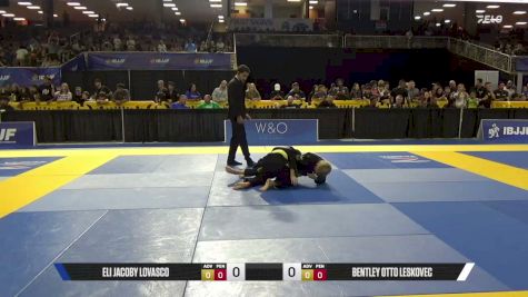 Eli Jacoby Lovasco vs Bentley Otto Leskovec 2026 Pan Kids Jiu-Jitsu IBJJF Championship