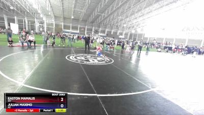 67 lbs Cons. Semi - Easton Mamalis, WY vs Julian Maximo, AZ