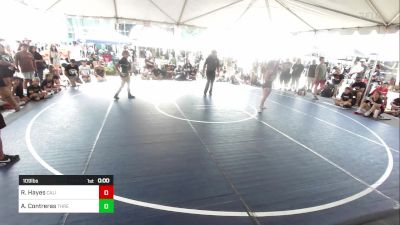 109 lbs Round Of 32 - Ryleigh Hayes, California Grapplers vs Ayana Contreras, Threshold WC