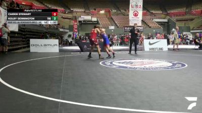 Cons. Semis - Caiden Stewart vs Kolby Dennington, Tracy Wrestling Club