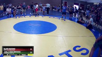 82 lbs Quarterfinal - Juelz-king Brewick, Livermore Elite WC vs Slate Bayona, Red Wave Wrestling