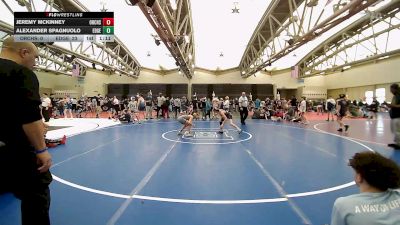 93 lbs Semifinal - Jeremy McKinney, Orchard South MS vs Alexander Spagnuolo, Edge Wrestling