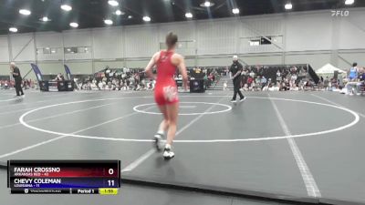 110 lbs Round 1 (16 Team) - Gracie Webb, Arkansas Red vs Kaylee Batchelor, Louisiana