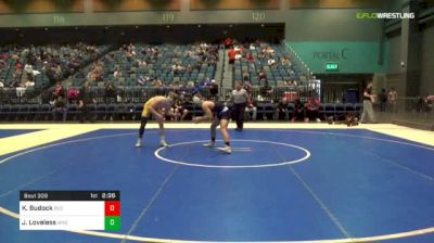 149 lbs Consi Of 16 #1 - Kevin Budock, Old Dominion vs Jed Loveless, Wyoming