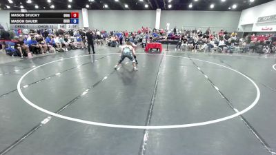 157 lbs Mason Stucky, Team Oregon vs Mason Bauer, Ohio Gray