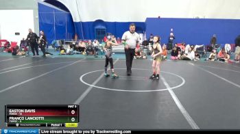 56 lbs Round 3 (6 Team) - Easton Davis, Forge vs Franco Lanciotti, TWFOC