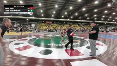 90 lbs Cons. Semi - Kaice Ruby, Touch Of Gold vs Jayce Reichenbach, Team Champs