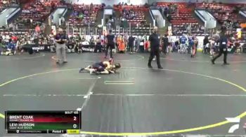 85 lbs Cons. Round 3 - Brent Coak, Rocket Trained WC vs Levi Hudson, Sault Blue Devils