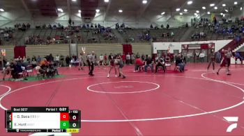 132 lbs Cons. Round 5 - Oscar A Baca I I I, Crown Point vs Erik Hunt, Western