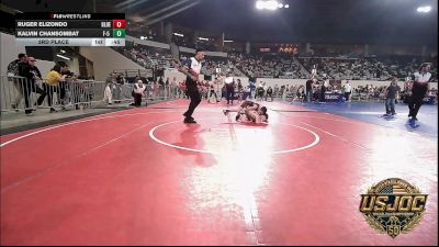 67 lbs 3rd Place - Ruger Elizondo, Blue Devil Wrestling vs Kalvin Chansombat, F-5 Grappling
