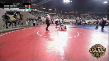 67 lbs 3rd Place - Ruger Elizondo, Blue Devil Wrestling vs Kalvin Chansombat, F-5 Grappling