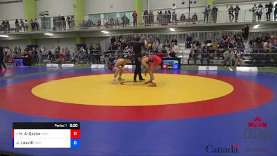 71kg Champ. Round 1 - Hamzah Al-Qayse, Matmen WC vs Jovi Leavitt, Dinos WC