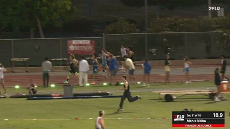 Men's 800m, Prelims 11