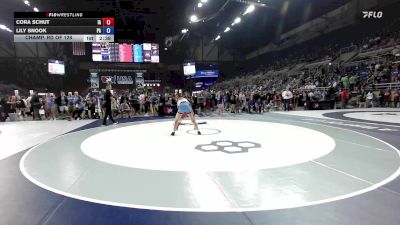 115 lbs Champ. Rd Of 128 - Cora Schut, IA vs Lily Snook, PA