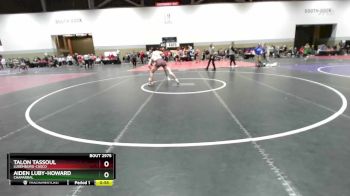 175 lbs Cons. Round 2 - Aiden Luby-howard, Chaparral vs Talon Tassoul, Luxemburg-Casco