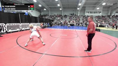 138 lbs Quarterfinal - Tyler Roark, WV vs Dillon Smith, FL