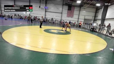 140 lbs Round 4 (2:15pm Saturday) - Mason Nagel, Team Ohio vs Matthew Marenco, Maryland Gold