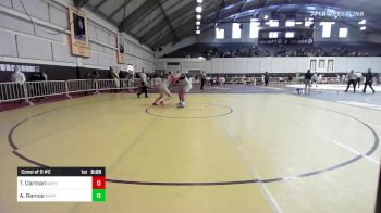 285 lbs Consi Of 8 #2 - Talmage Carman, Western Wyoming vs Antonio Ramos, Air Force Academy Preparatory School