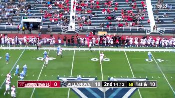 Highlights: Youngstown State Vs Villanova | 2024 CAA Football