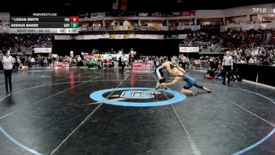 5A 152 lbs Champ. Round 1 - Logan Smith, Piedra Vista vs Joshua Baker, Capital