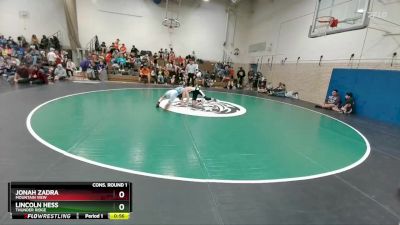 113 lbs Cons. Round 1 - Jonah Zadra, Mountain View vs Lincoln Hess, Thunder Ridge