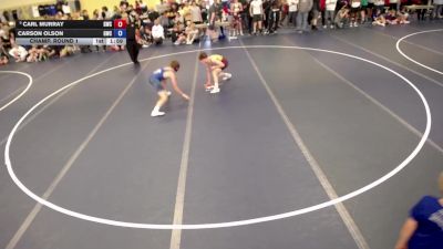 120 lbs Champ. Round 1 - Carl Murray, Guerrilla Wrestling Club vs Carson Olson, GunSmoke Wrestling Club
