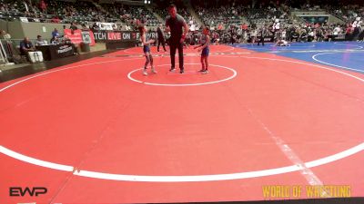 54 lbs Final - Jayzie Whitford, TEAM PRIDE ACADEMY vs Makayela Sawyer, Mat Demon Wrestling Club